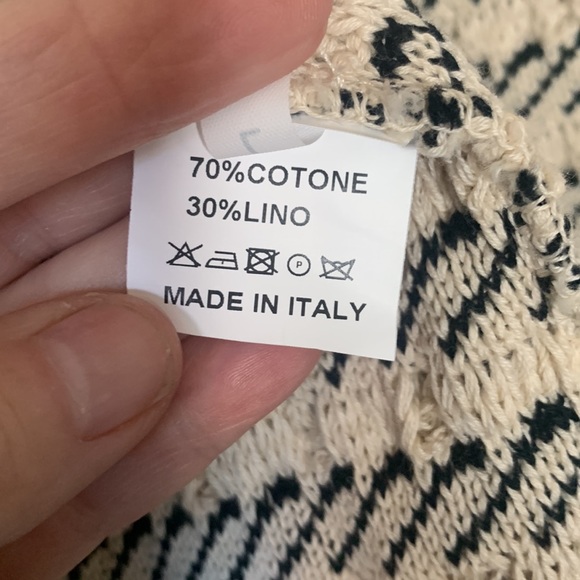 Compagnia Italiana black + cream dress suit- jacket is a large - dress is small - Picture 5 of 9